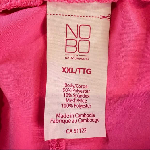 No Boundaries Neon Pink Athletic Shorts Barbie Core Women’s Size XXL - Picture 7 of 7